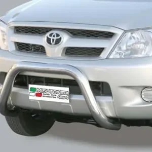 Vrácení Zdarma Toyota Hilux VII nerezový přední ochranný rám 76mm