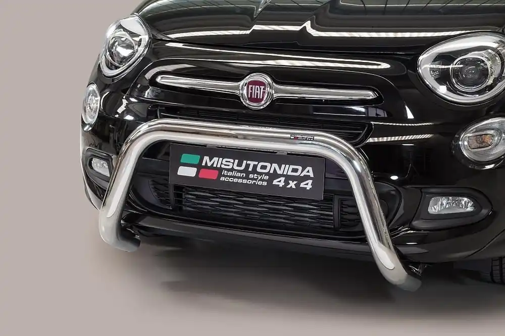 Bezpečná Platba Fiat 500 X nerezový přední ochranný rám 76mm