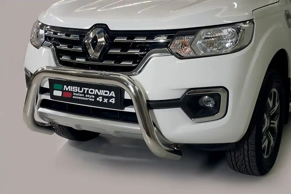 Víkendová Akce Renault Alaskan nerezový přední ochranný rám 76mm