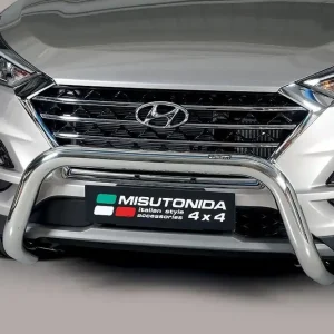 Časově Omezené Hyundai Tucson III facelift nerezový přední ochranný rám 76mm