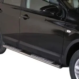 Aktuální Nerez boční designové nášlapy Nissan Qashqai FL