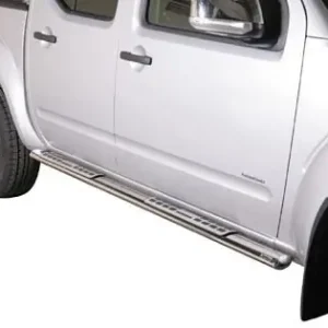Cenová Bomba Nerez boční designové nášlapy Nissan Navara