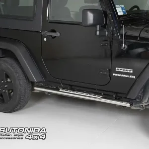 Nerez boční designové nášlapy JEEP Wrangler Víkendová Akce