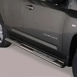 Omezená Nabídka Nerez boční designové nášlapy JEEP Compass