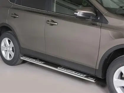Nerez boční designové nášlapy Toyota RAV4 IV Expresní Doručení