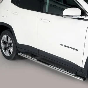 Nakupujte Hned Nerez boční designové nášlapy JEEP Compass II