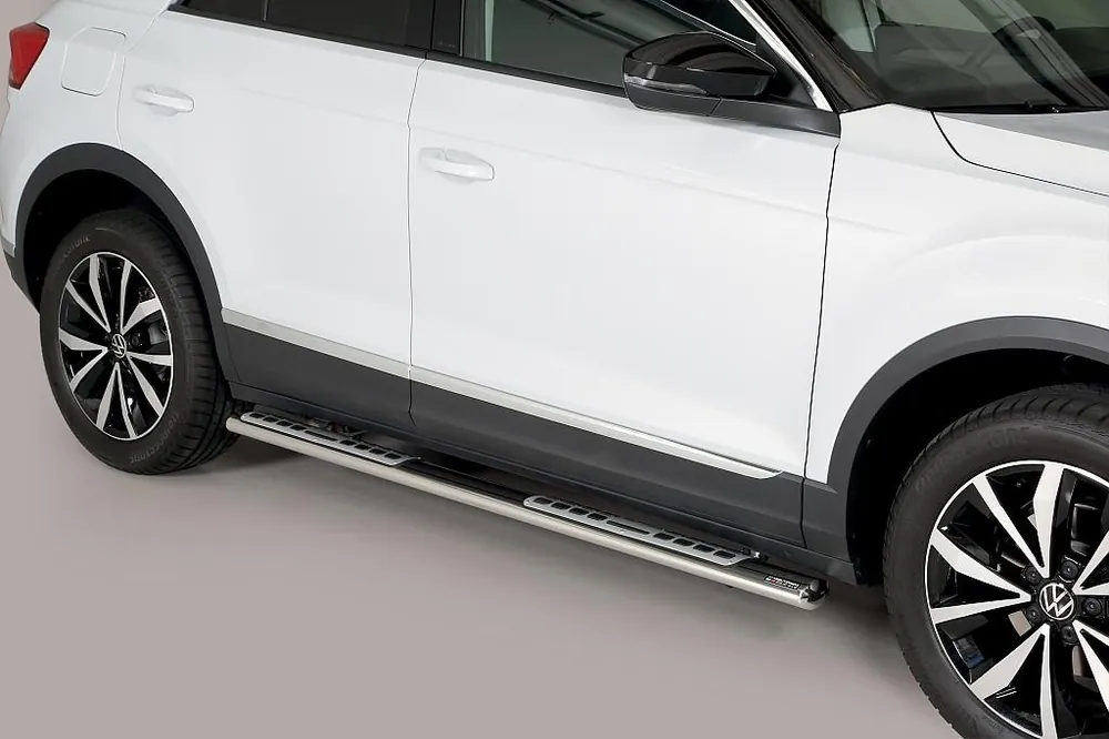 Výprodej Nerez boční designové nášlapy Volkswagen T-ROC
