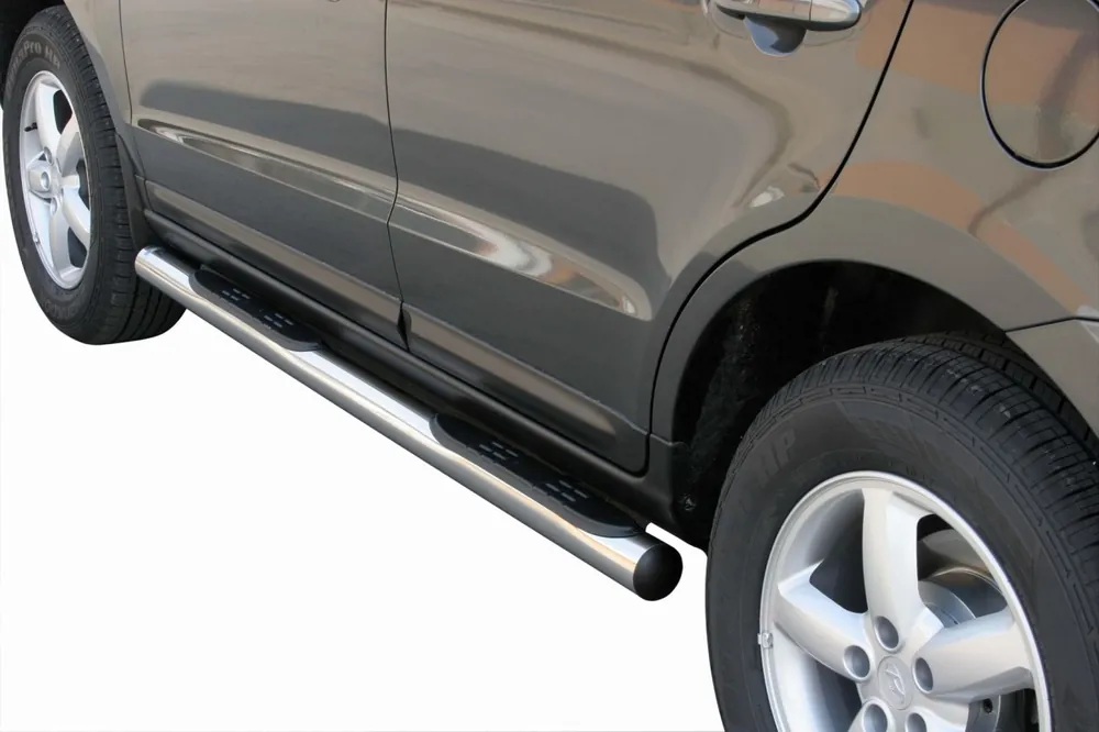 Nerez boční nášlapy se stupátky Hyundai Santa Fe II Tovární Cena
