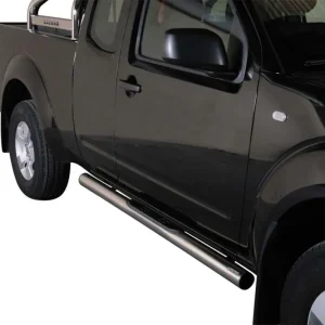 Horká Nabídka Nerez boční nášlapy se stupátky Nissan Pick Up Navara King Cab