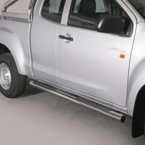 Nerez boční nášlapy se stupátky Isuzu D-Max single cab Poslední Šance