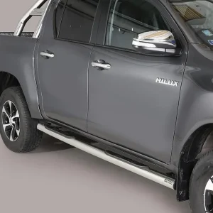 Top Prodej Nerez boční nášlapy se stupátky Toyota Hilux VIII doublecab
