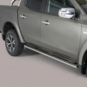 oválné boční nášlapy Misutonida se stupátky pro Fiat Fullback doublecab, od r.v. 2016- , nerezové, 95x60mm Odeslání Ihned