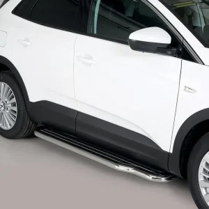 Ověřený Nerez boční nášlapy Opel Grandland X