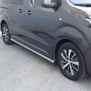 Pouze Dnes Nerez boční nášlapy Citroen Jumpy Space Tourer SWB - Ø 63mm