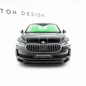 Časově Omezené Škoda Superb IV, spoiler pod přední nárazník v.1, Maxton Design