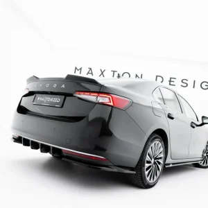 Cenově Výhodný Škoda Superb IV, boční difuzory pod zadní nárazník v1., Maxton Design