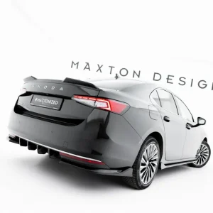 Škoda Superb IV, boční difuzory pod zadní nárazník v.2, Maxton Design Must-Have