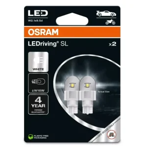 Pouze Dnes OSRAM LED autožárovky LEDriving SL W16W, bílá