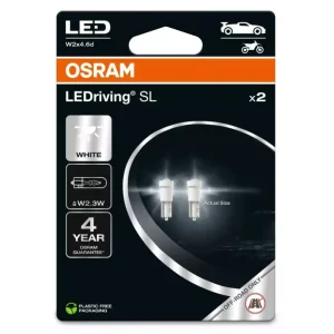 Horká Nabídka OSRAM LED autožárovky LEDriving SL W2x4.6d, bílá