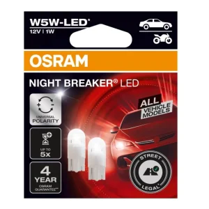OSRAM LED autožárovky NIGHT BREAKER LED W5W, homologované Značkový
