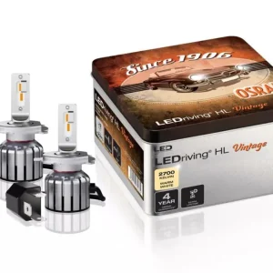 Speciální Cena OSRAM LEDriving HL VINTAGE LED autožárovky H4, 2700 K, v plechové krabičce