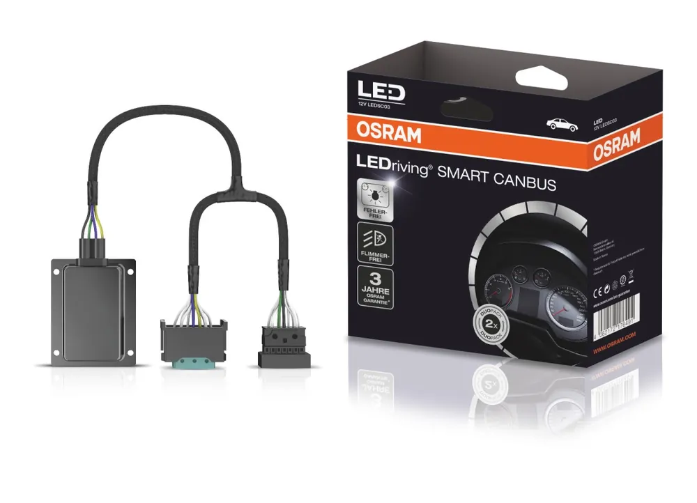 Aktuální Osram LEDriving SMART CANBUS jednotka pro použití LED autožárovek Osram Night Breaker LED, typ jednotky LEDSC03