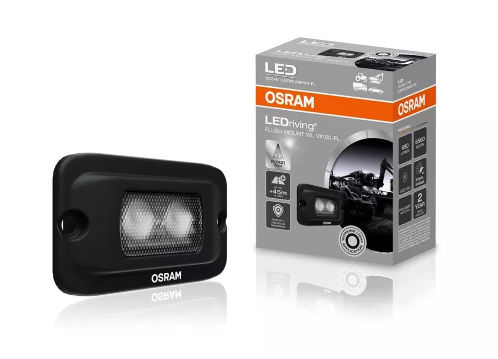 Ihned K Objednání OSRAM LEDriving WL VX100-FL univerzální zabudovatelné LED pracovní světlo na automobily