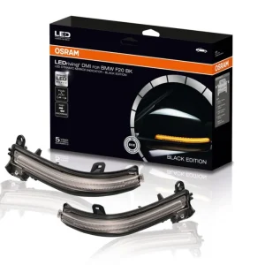 OSRAM sada dynamických směrových světel v zrcátkách pro BMW řady 1/3/4 F-série, X1 E84, černý podkla Novinka