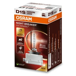 OSRAM XENARC NIGHT BREAKER D1S xenonová výbojka, 35 W, PK32d-2 - o 220% více světla, 1 ks v balení Pouze Dnes