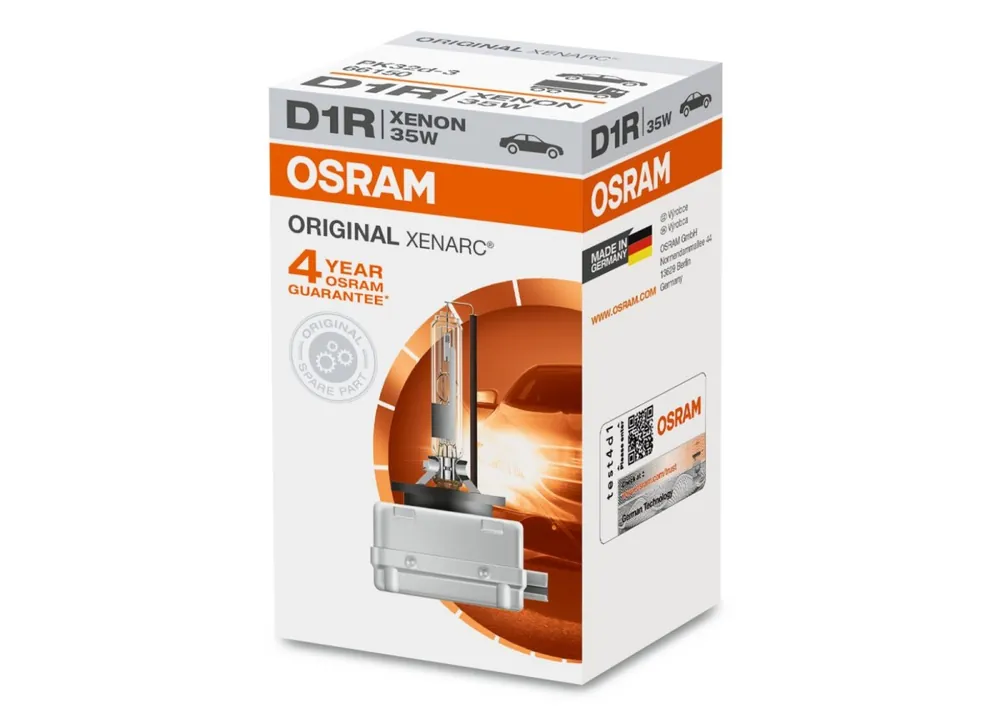 OSRAM XENARC ORIGINAL D1R - xenonová výbojka, 35 W, PK32d-3, 1ks v balení Autentický