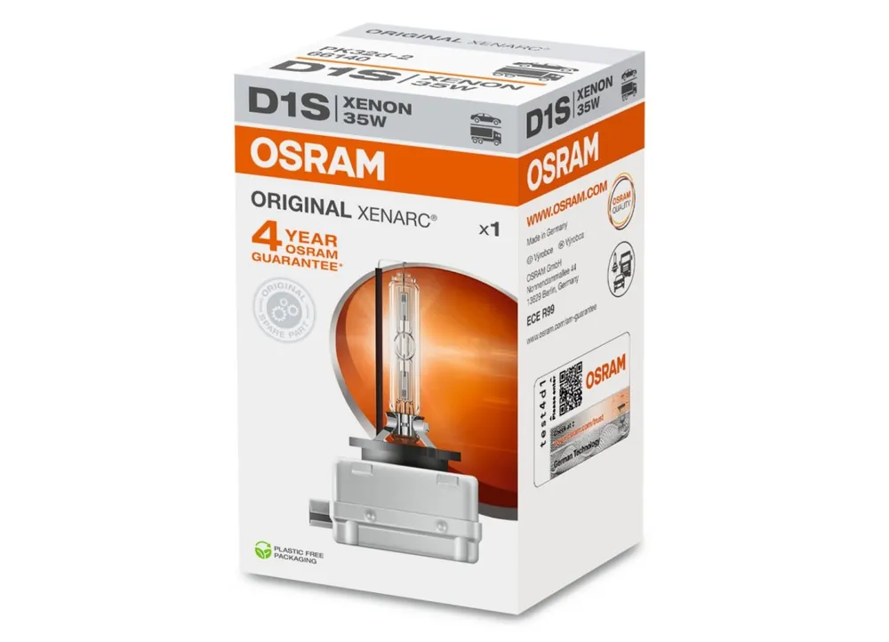 Časově Omezené OSRAM XENARC ORIGINAL D1S - xenonová výbojka, 35 W, PK32d-2, 1ks v balení