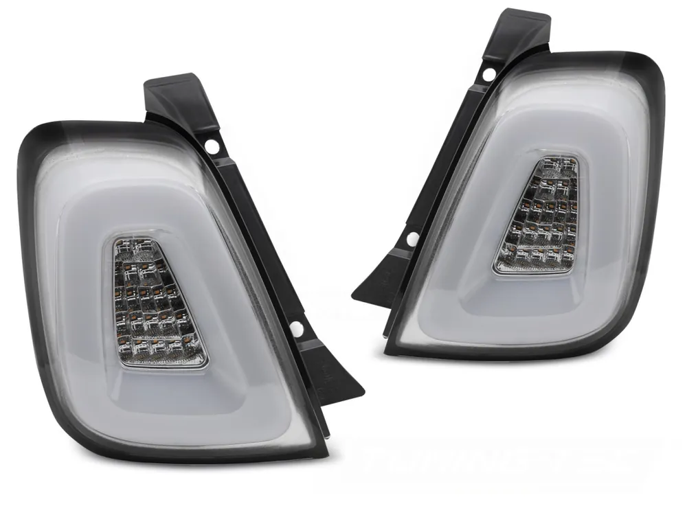 Výhodná Nabídka FIAT 500 2015-2020 - - zadní LED BAR světla BÍLÁ