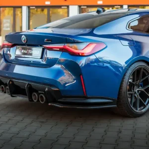 Novinka BMW řada M4 G82, boční difuzory pod zadní nárazník v.2, Maxton Design