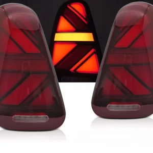 Mini Cooper R50 / R52 / R53 2001-2006 - zadní LED světla ČERVENÁ typ 2 Originální