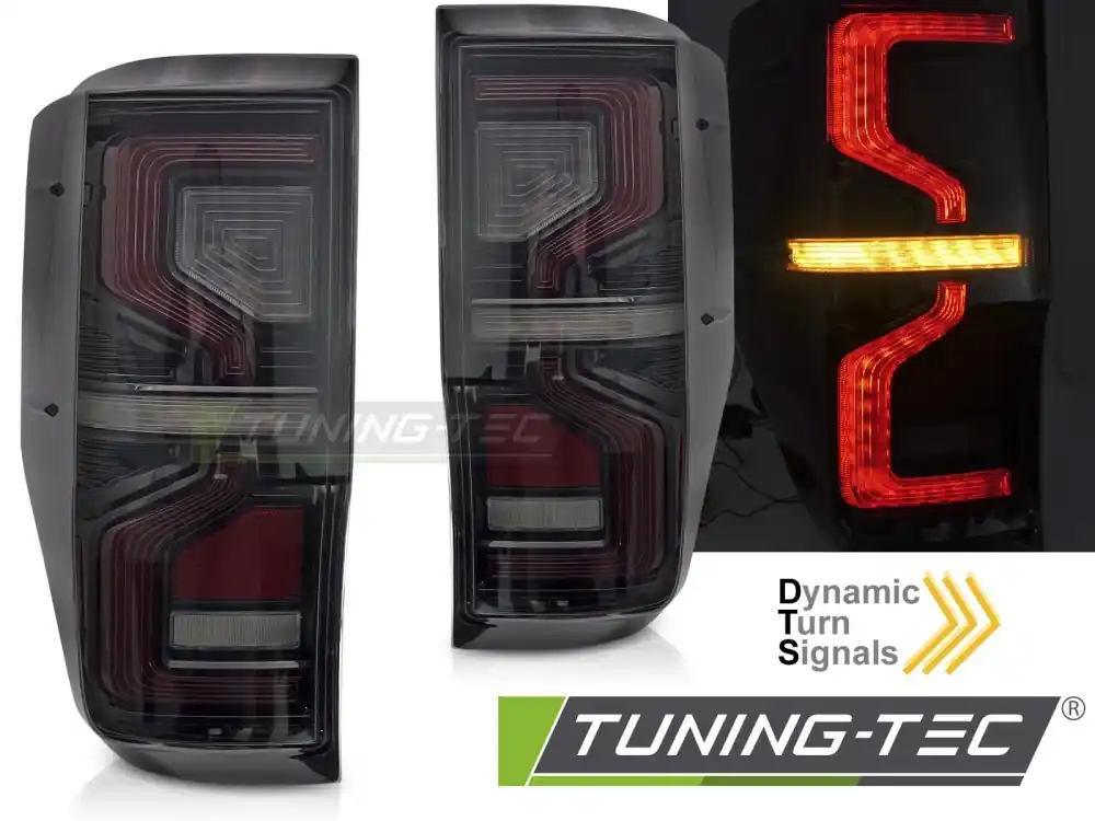Dokud Zásoby Vydrží Ford Ranger 2011-2022 - zadní LED světla kouřová