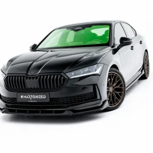 Škoda Superb IV Sportline, spoiler pod přední nárazník v.2, Maxton Design Nejlepší Cena