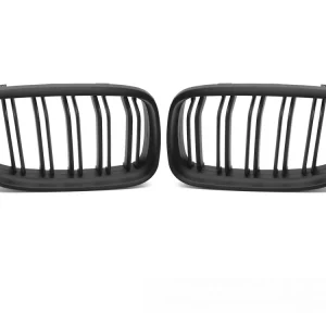 Objednat Nyní BMW E90/E91 LCI 2009-2011 - Přední maska double bar ČERNÁ MATNÁ