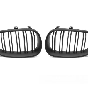 Koupit Online BMW E60/E61 2003-2010 - Přední maska double bar černá matná