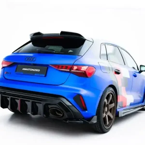 Zlevněný Audi RS3 Sportback 8Y Facelift, boční difuzory pod zadní nárazník ver.2, Maxton design