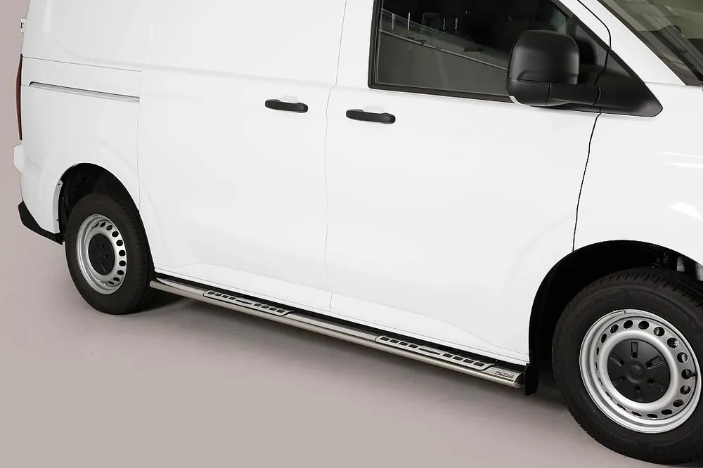 Dokud Zásoby Vydrží Nerez boční designové nášlapy Volkswagen Transporter T7 L1
