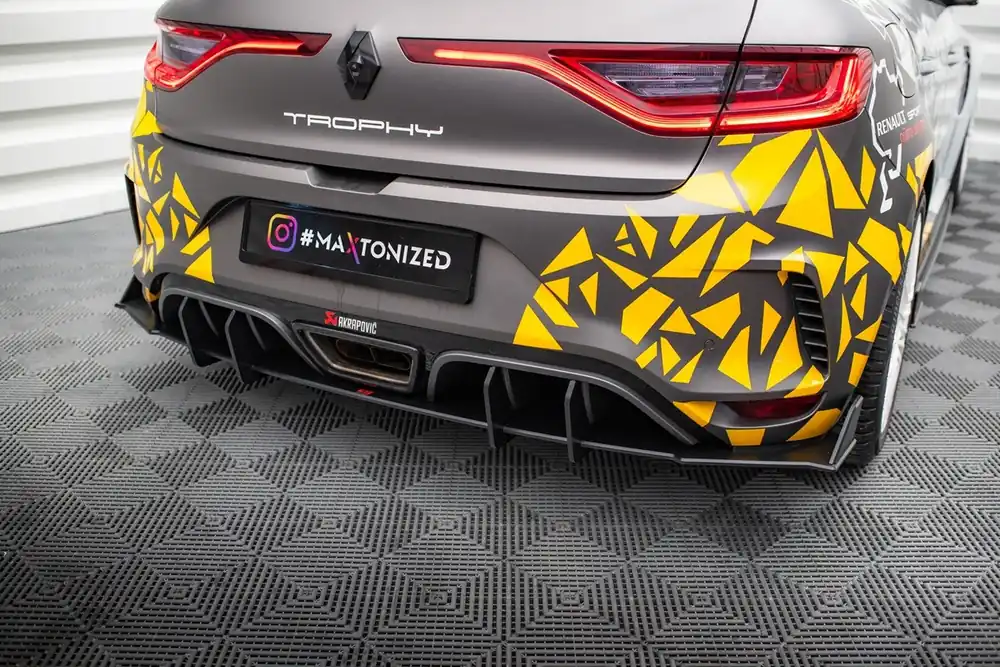 Renault Megane RS Mk4, "Street Pro" difuzor pod zadní nárazník, Maxton design Vysoce Kvalitní