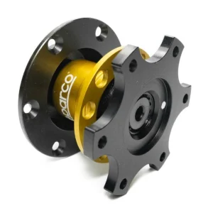 Sparco Quick Release odpojovač volantu - černo-zlatý - 6x70mm Nejlepší Cena